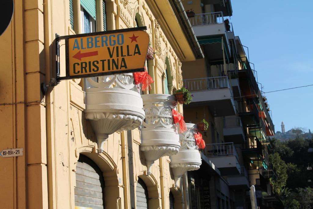 Hotel Villa Cristina Rapallo Exteriör bild